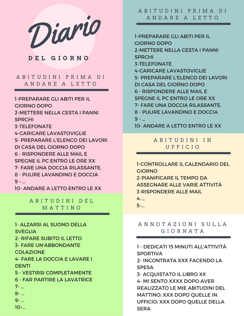 Calendario delle pulizie di casa kw28 ~ pineglen Programma pulizie casa
